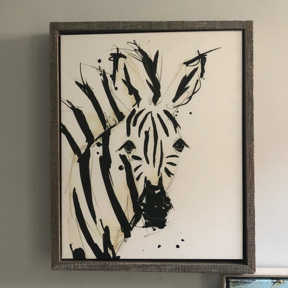 Painting by Rachel Brown.